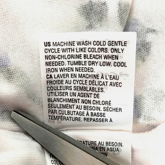 Karen Scott 3/4 Sleeve Floral Pink Top - Picture 6 of 6